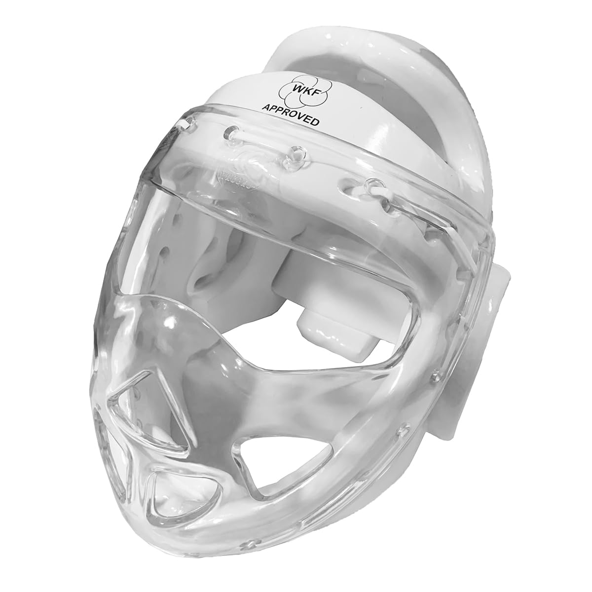 WKF Karate Competition Approved White Head Guard (XL)