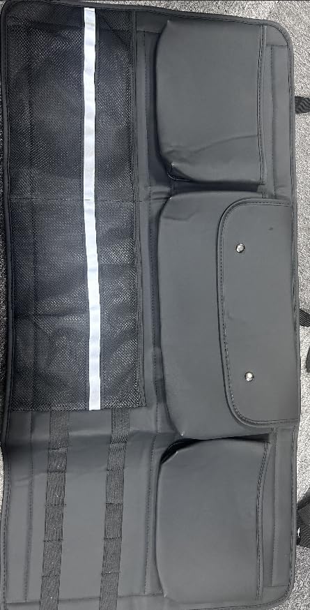 Back Seat Trunk Organizer Backseat Hanging Cargo Storage for Cars, SUVs, Trucks, Jeeps, Vans, RVs & MPVs, Large Capacity Car Accessories Interior