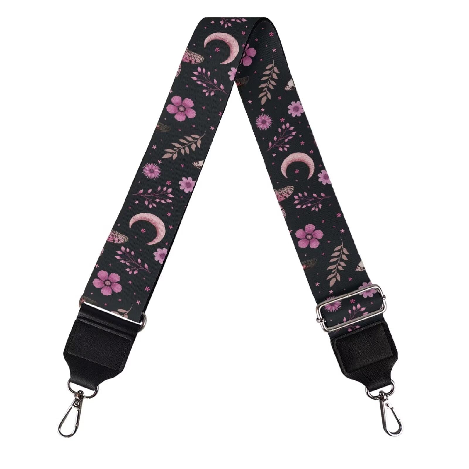 Xoenoiee Print Purse Strap Replacement Crossbody for Women Men Adjustable Wide Strap for Purses Shoulder Canvas Bag
