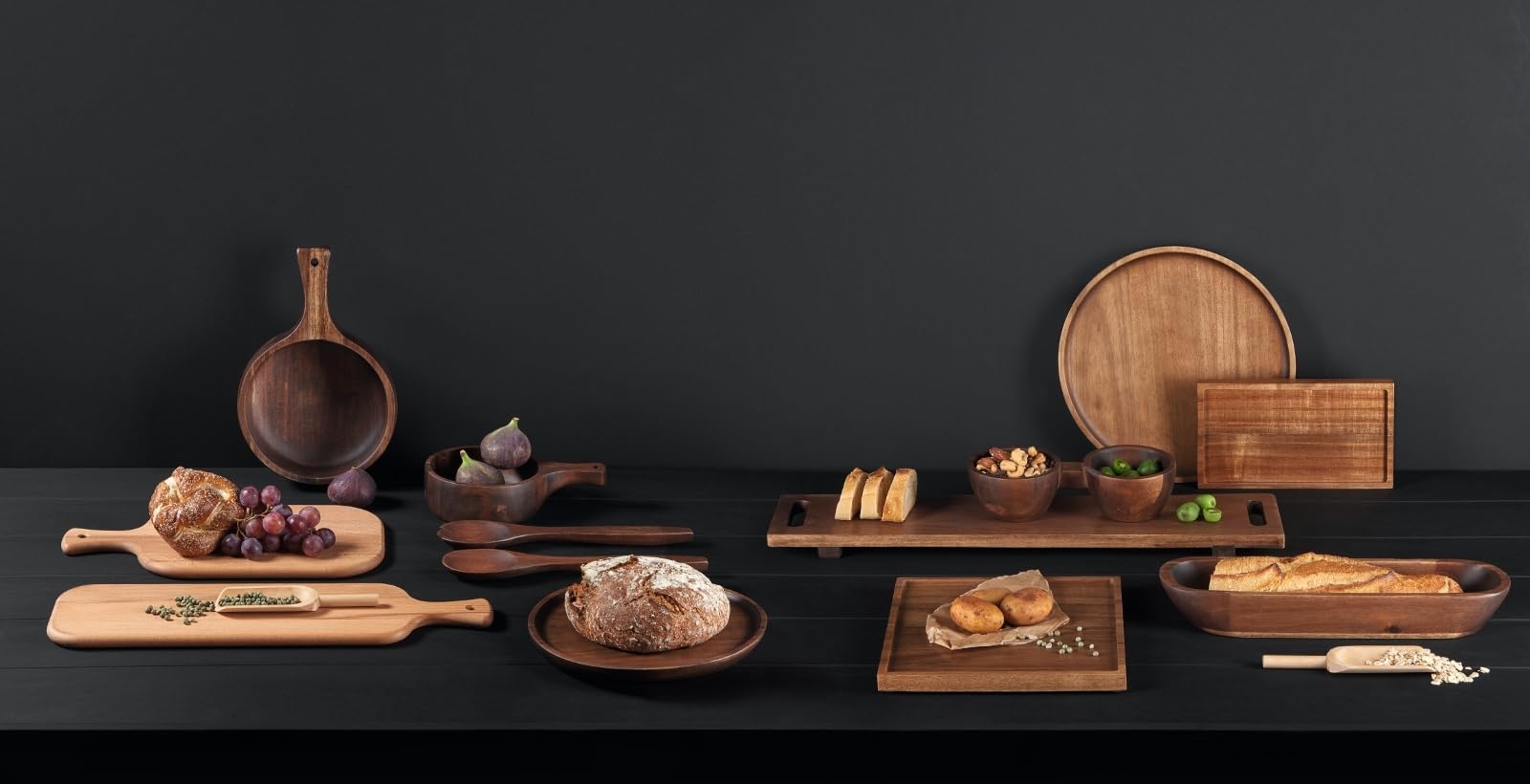 Tabla de cortar natural 53 x 26 cm