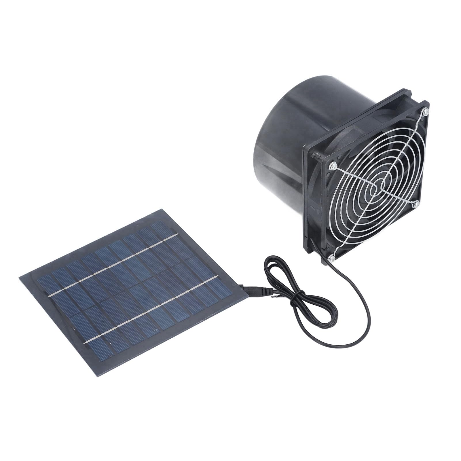 Ventilateur d'extraction solaire AUNMAS avec panneau 5W pour conduit de cuisine