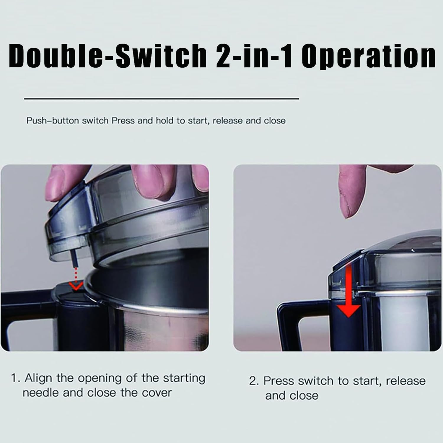 Electric Spice Mill & Coffee Grinder，Coffee Bean Grinder With 304 Stainless Steel, 400W High-speed， For Coffee Beans, Spices, Nuts, Seeds & Dry Ingredients