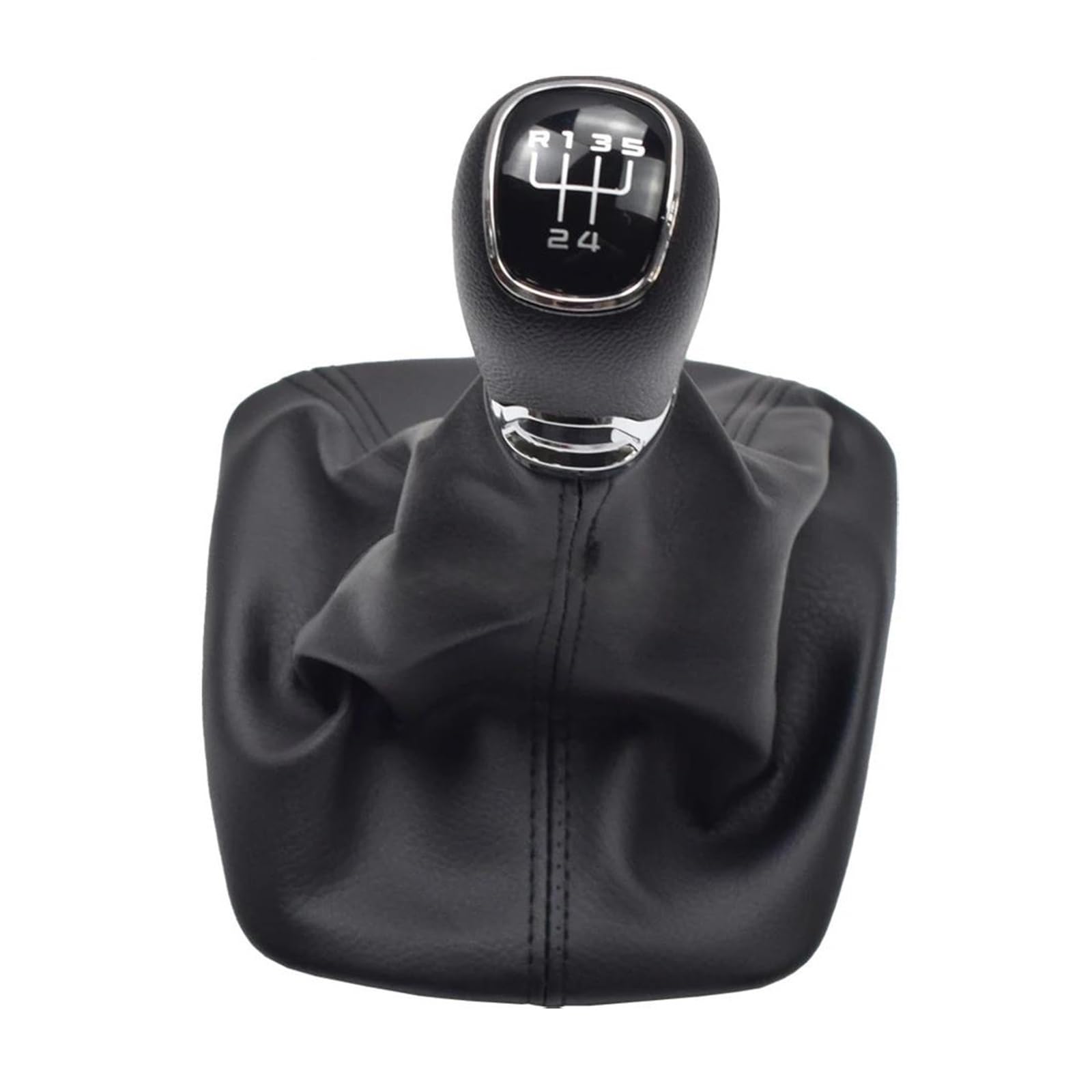 Mocalux For 5 Speed Gear Stick Shift Lever Knob For Skoda For Octavia A5 A6 2004-2012 Automatic Transmission Car Gear Shift Lever Modification Parts(For 5 Speed)