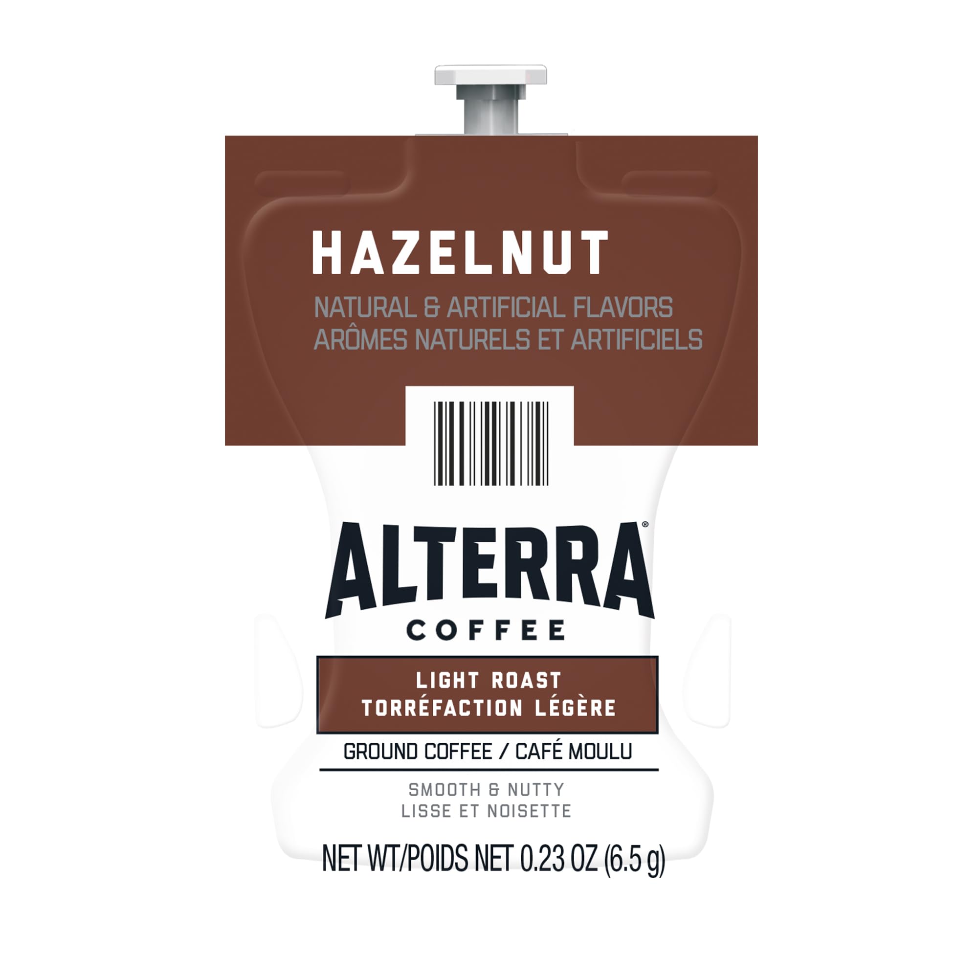 Alterra Hazelnut Coffee Freshpacks works only with Flavia Brewers, Light Roast (Case of 100)