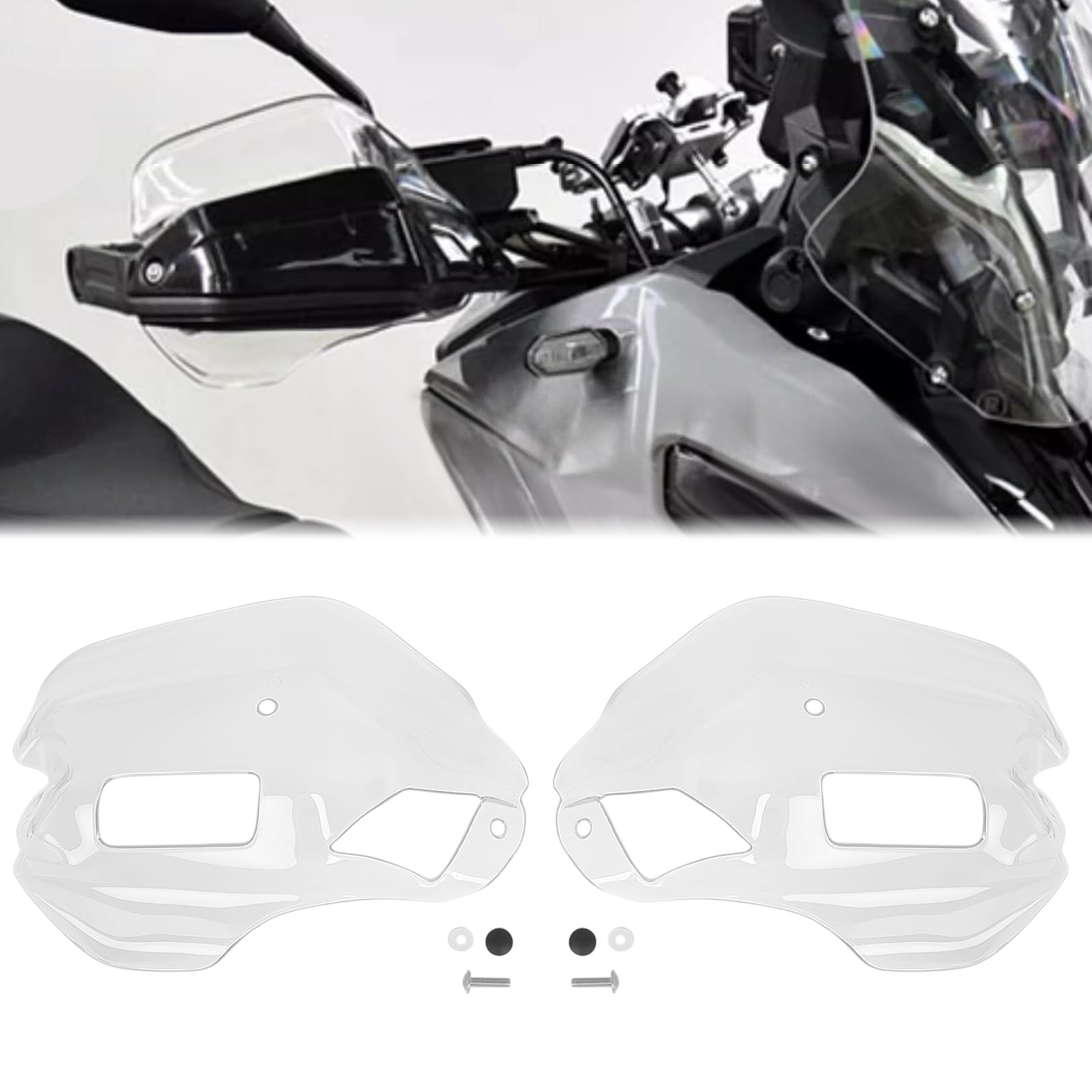Uchwyt kierownicy motocykla osłona dłoni ochraniacz sprzęgła hamulca osłona przeciwwiatrowa osłona do Honda X-ADV 750 21-25 CRF1100L AfricaTwin ADV Sports 20-25 XL750 Transalp 23-24