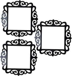 3 Pçs Adesivos Decorativos Para Interruptores Adesivos Para Interruptores De Luz Espelhos Decoração De Parede Para Salas De Casa Capa De Interruptores De Luxo Placas De