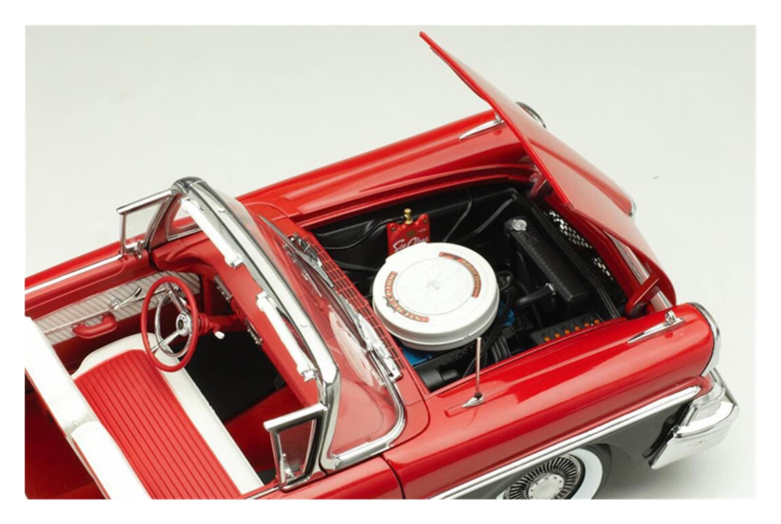 1/18フォード フェアレーン500 オープン 1958 レッド/ブラック 1/18フォード フェアレーン500 オープン 1958 レッド/ブラック - メルカリ