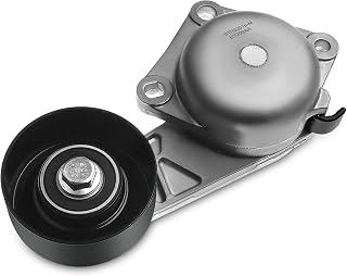 A-Premium Belt Tensioner Assembly with Pulley Compatible with Ford F-150 F-250 Super Duty F-350 Super Duty Explorer Expedition Mustang E-150 Econoline & Lincoln Mark LT, Replace# 1L2E6B209AA