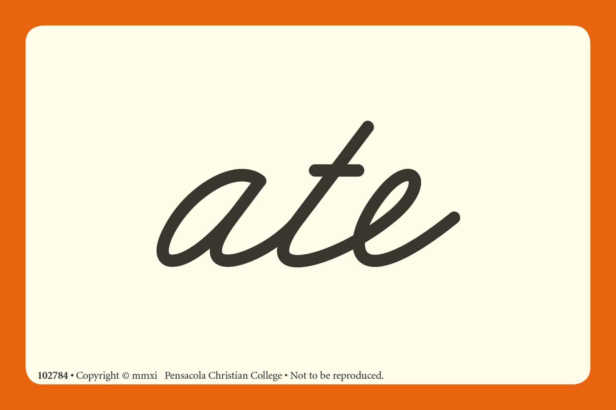 Two-Vowel Word Cards - Abeka 4 to 5 Year Old Kindergarten Phonics Reading Program Teaching Aid Flash Cards - Image 6