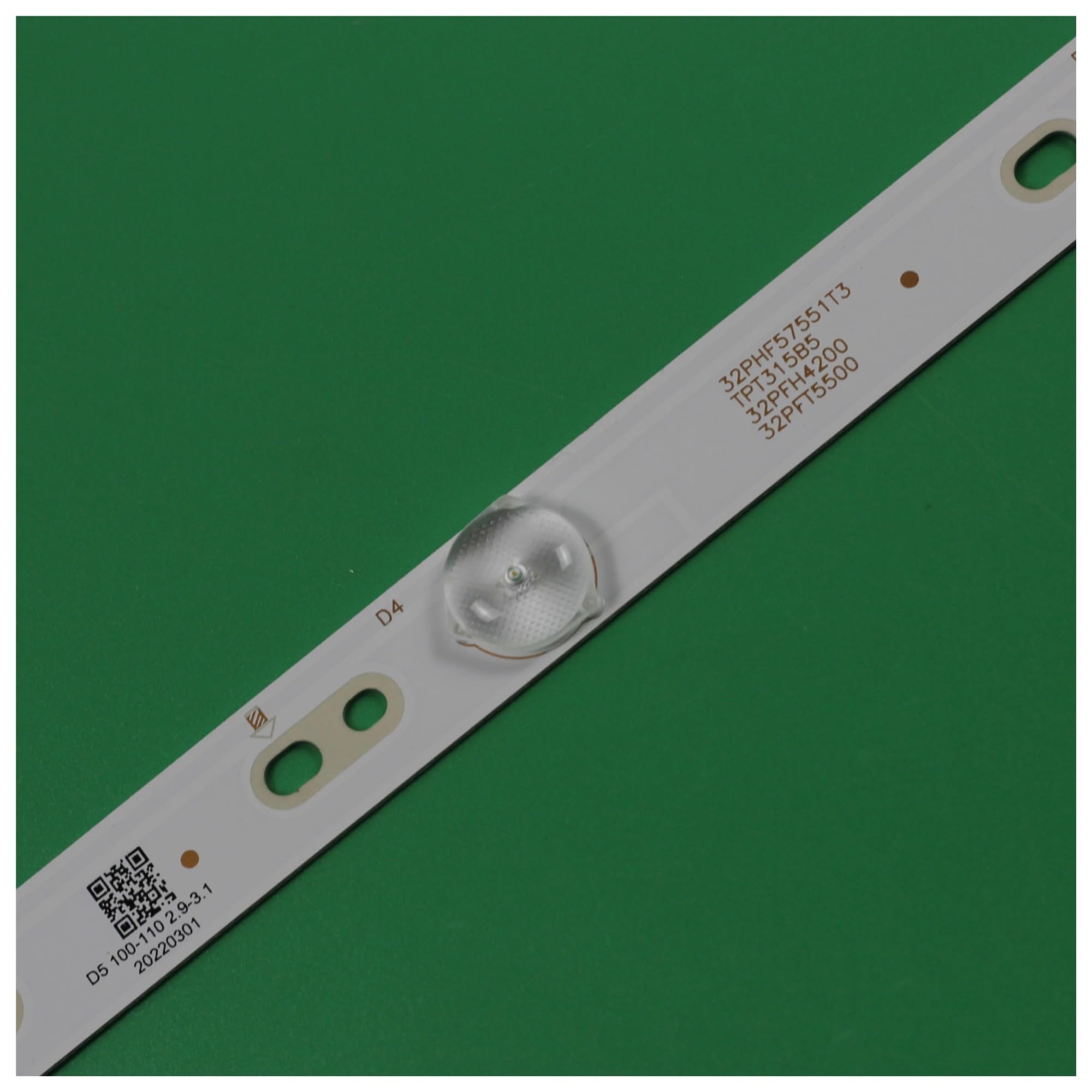 3-teiliger LED-Streifen for 322PFS6402/12, 32PHH4200/88, 32PHH4309/60, 32PFT4131, 32PHH4101, 32PFT5300/60, 32PFH4200, GJ-2K15, D2P5, D307-V1, V1.1