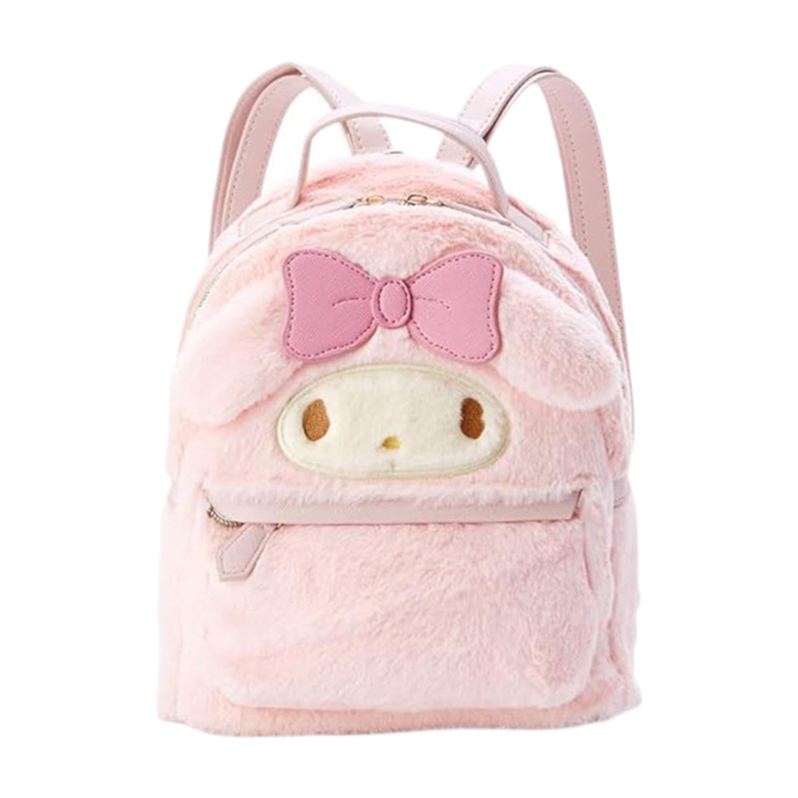 enakshi (label) Enakshi Plush Backpack Soft Compaact Cute Book Bag for Student Adults Birthday Gifts Pink-picture-22