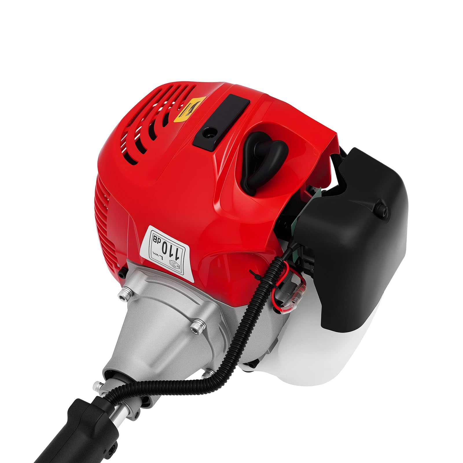Spazzaneve a benzina, 1250 W, larghezza spazzaneve 60 cm, con tracolla e alette curve