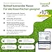 25 kg Grassamen schnellkeimend Greenato Berliner Tiergarten - Schattenrasen Unkrautvernichter und Moosvernichter Rasen Universal Rasensamen - Rasensaat ausreichend für 1000 m²