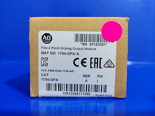 A-B 1794-OF4I Módulo de Salida analógico aislado Flex IO 1794OF4I 1794OF4I 0F41 PLC Master