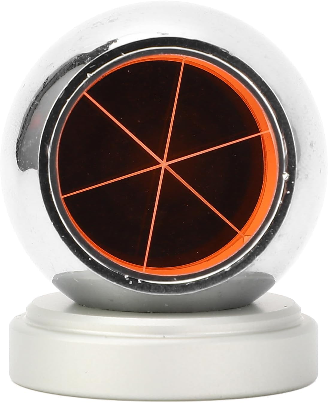 Ball Prism with Magnetic Base, BP001A Spherical Prism Head Total Station Reflective Sphere for Measurement