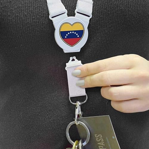 Miniatura 2 de Azeeda Correa para el cuello 'Venezuela Flag Heart' (LY00026324)