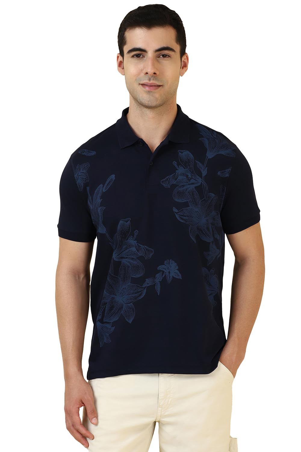 allen solly Men's Regular Fit T-Shirt-picture-21
