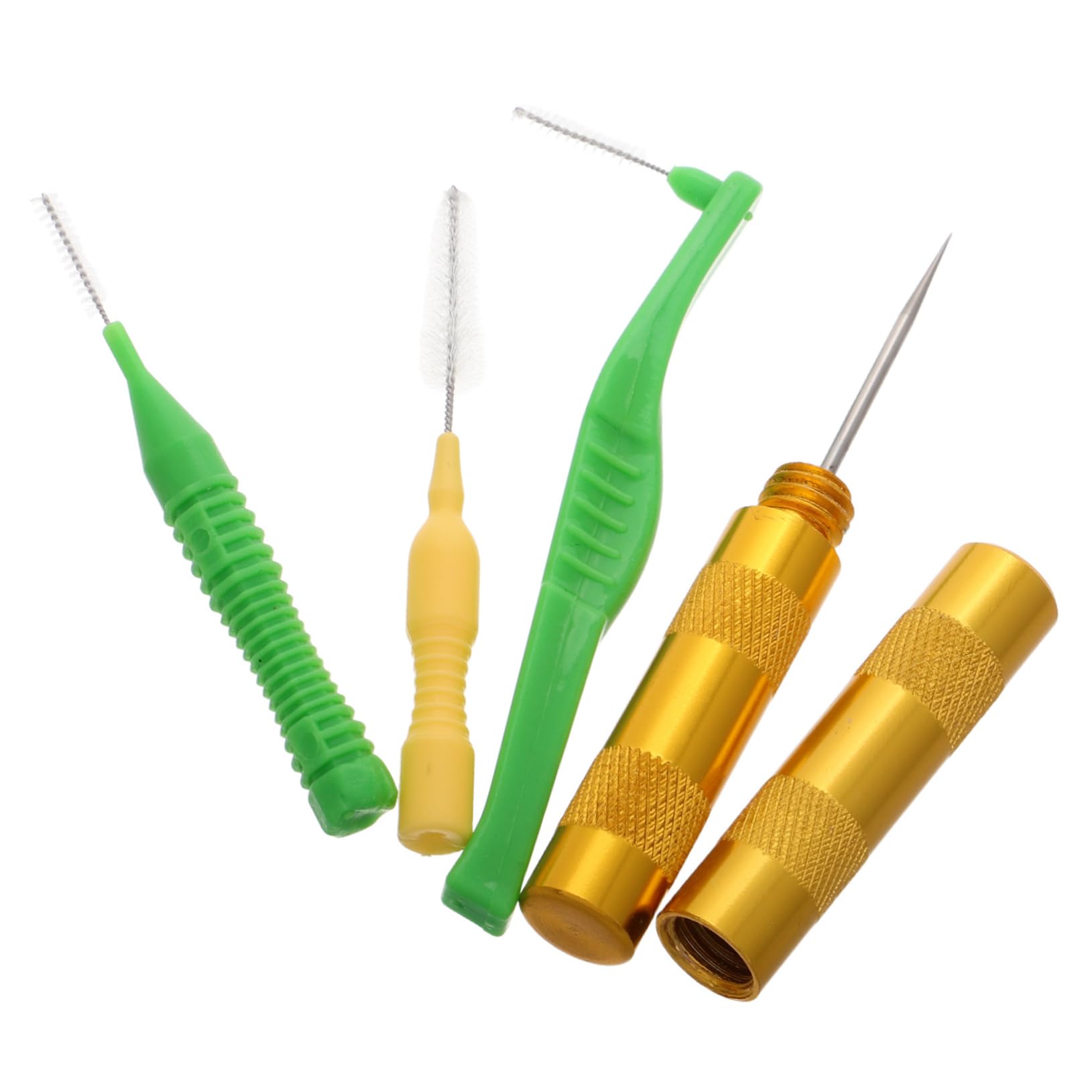 VILLCASE Irbrush Cleaning Brush Set 4pc Airbrush Cleaning Kit Airbrush Cleaner Brush Spray Maintenance Tool Airbrush Detailing Brush