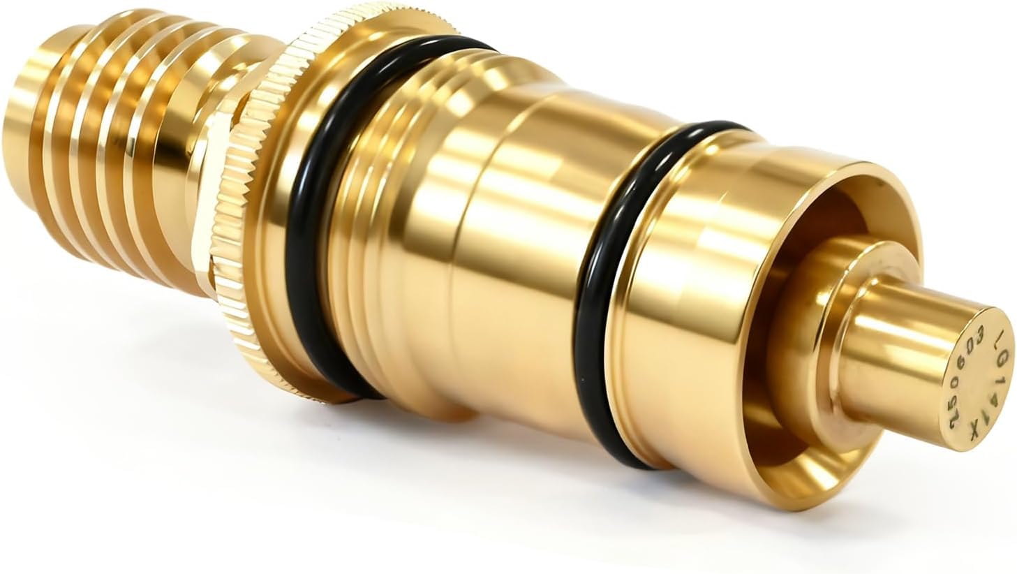 GR-47450000/47450 1/2" Thermostatic Cartridge (Thermo Element) - Compatible with Grohtherm 1000/3000 / Automatic 2000 Shower and Tub Mixers - Brass Slider for Increased Durability