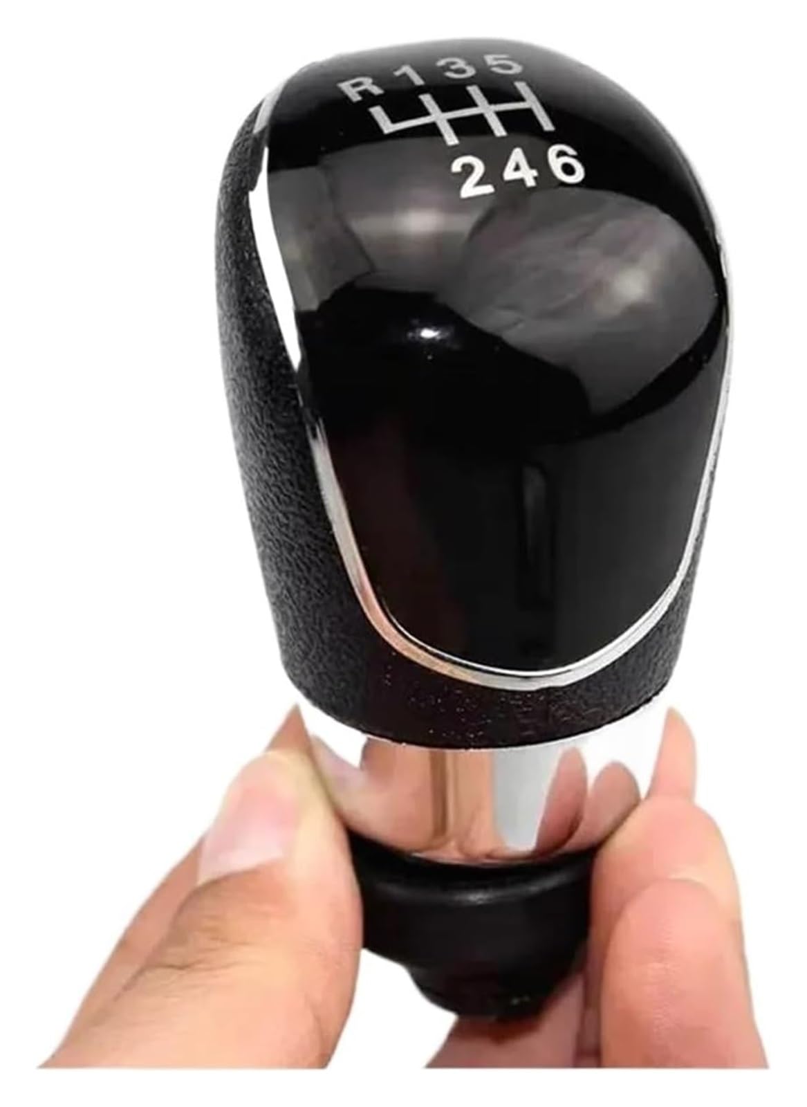 Utongmu Black Manual Gear Shift Knob For Focus 2 Mk2 Fl Mk3 Mk4 Mk7 For Mondeo For Kuga For Galaxy 5 6 Speed Car Styling Manual Gear Shift Knob(,6 Speed)