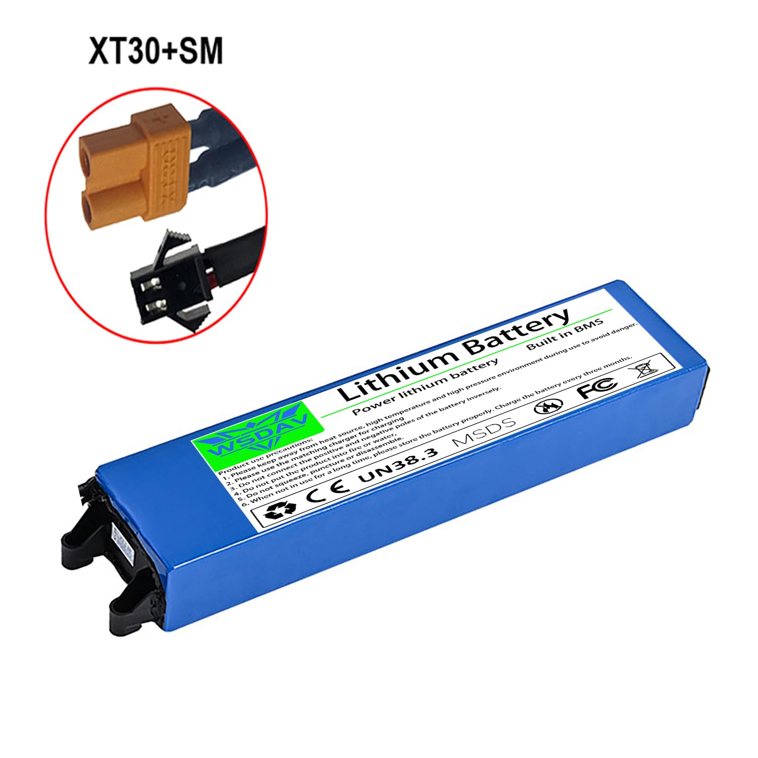 Paquete de baterías de Litio de 36 V para Patinete Plegable