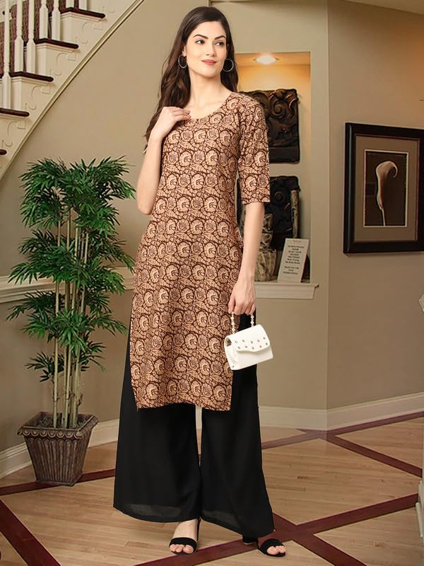 Image of Pinkmint Kurti for Women, Kurta for Women, Kurti, Digital Printed Kurta, Women's Casual Kurta, Kurta Set, Office Wear Kurta, Straight Kurta, Kurta Combo