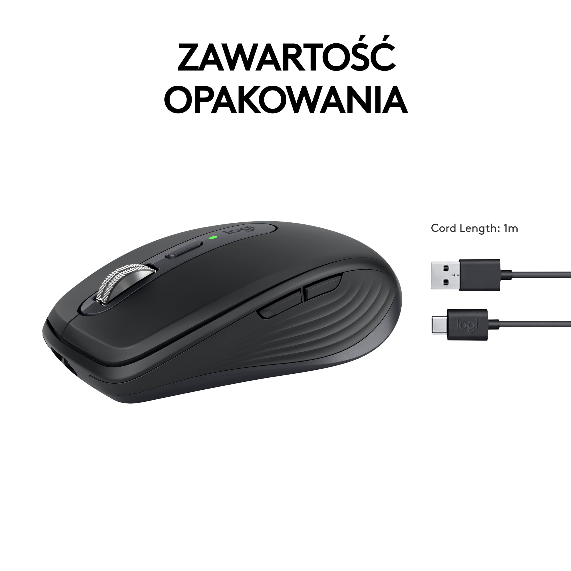 Logitech MX Anywhere 3S Kompaktowa Bezprzewodowa Myszka + Flip Folio, etui klawiaturą do iPada Pro (M4) i iPada Air 11 cali(M2 i M3)(5. gen — 2024 r.)chowane etui ochronne z Bluetooth,QWERTY US INT'L
