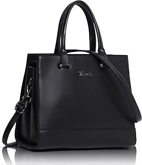 Women Feminina Solid Top Handle Tote Hand Bag