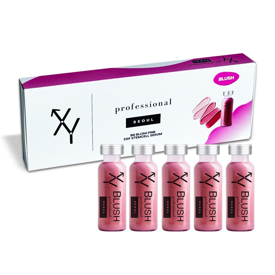 XY PROFESSIONAL Glow BLUSH Foundation Ampoule blush bb cheek color Starter Kit- BB Blush Treatment KOREA Microneedling Academy supplies PINK color