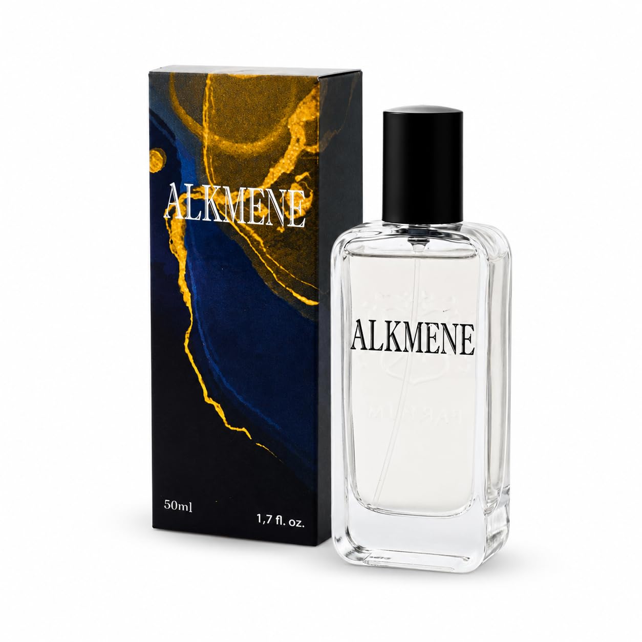 RAPTUS ALKMENE Intense Parfum 50 ml – Profumo Unisex Marino Ambrato ad Alta Intensità – Fragranza Acquatica Profonda e Minerale – Intense Parfum Lunga Durata