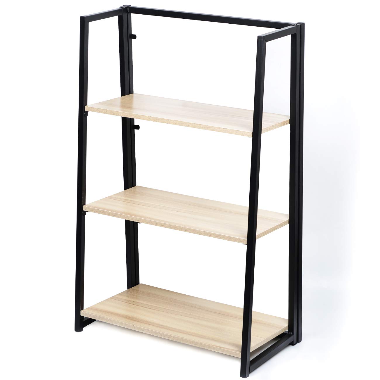 Regal Bücherregal Eiche sägerau Jennifer 5 Designregal: Amazon.de