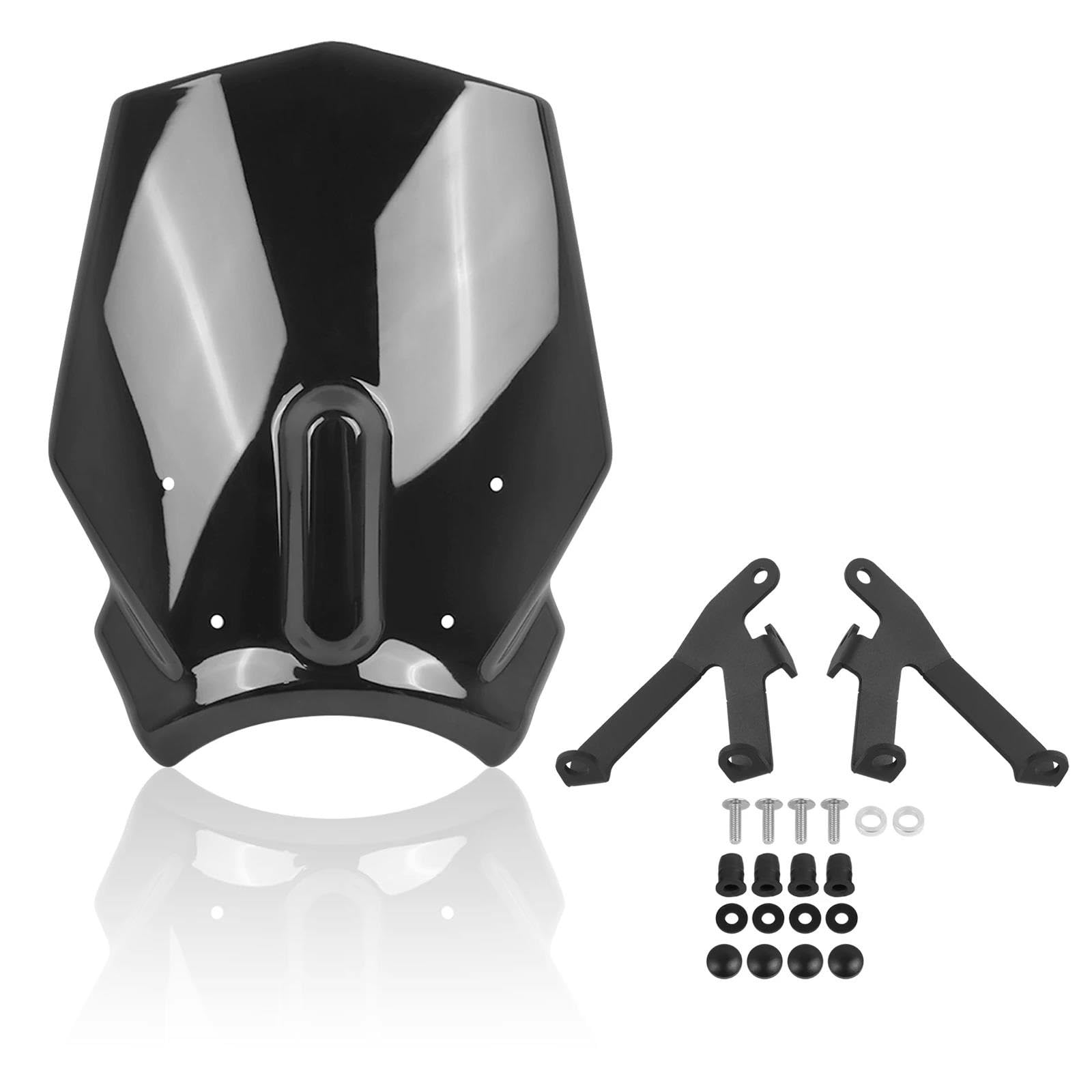 Cupolini E Parabrezza Per Moto Per Per CB 650 R Per CB650R (2019-2025) Parabrezza, Deflettori Vento, Cupolino E Visiera Cupolino Paravento(Nero,2024-2025)