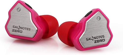 Miniatura 2 de Linsoul 7Hz Salnotes Zero HiFi 0.39"10 mm controlador dinámico auricular que se ajusta al oído IEM con diafragma compuesto de metal, placa frontal