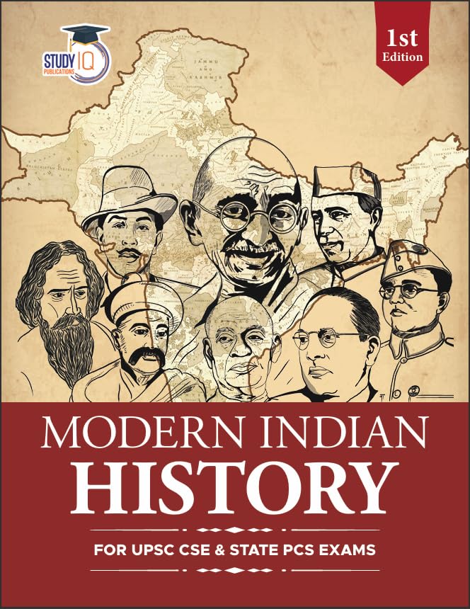 Image of UPSC Books Combo| History, Geography, Polity, Economy, PYQ, Art, Science And Other Books | Civil Services Exam Prep Study Material 2026 (Set of 18 Books) By Study IQ