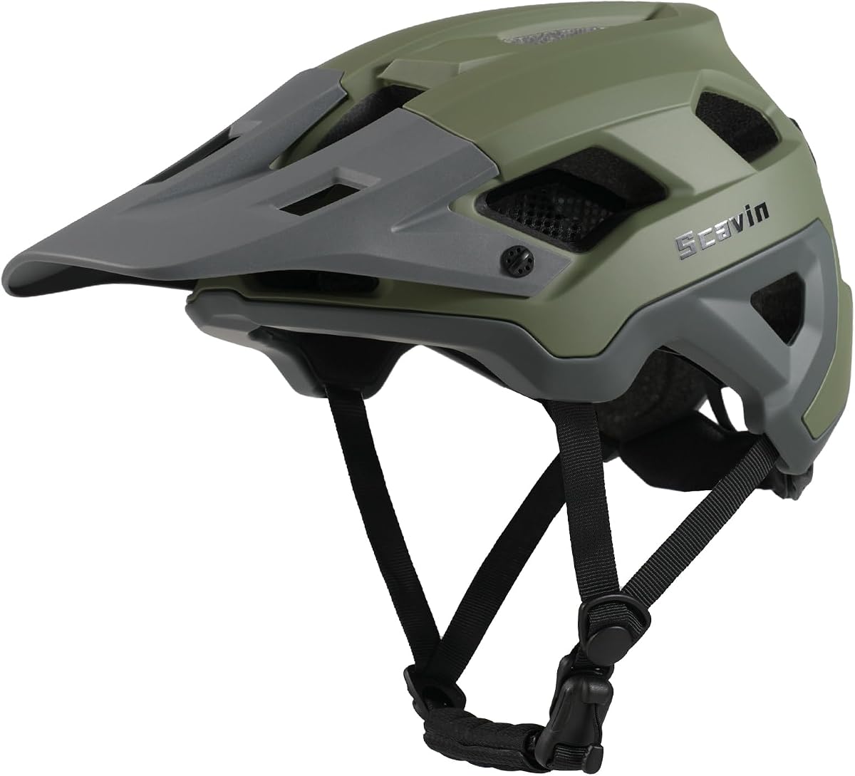 Mountain Bike Helmet for Adult, NTA 8776 E-Bike & Road Bicycle Helmet Certified Adjustable MTB Cycling for Men Women Youth Visor &Magnetic Buckle