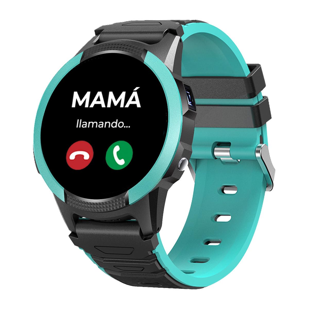 SaveFamily Slim 4G. Reloj Inteligente niño con Videollamada. Reloj GPS niños con Llamada, Chat, Boton SOS, Cronómetro, podómetro. Waterproof Ip67. Smartwatch niño con diseño Moderno y Discreto