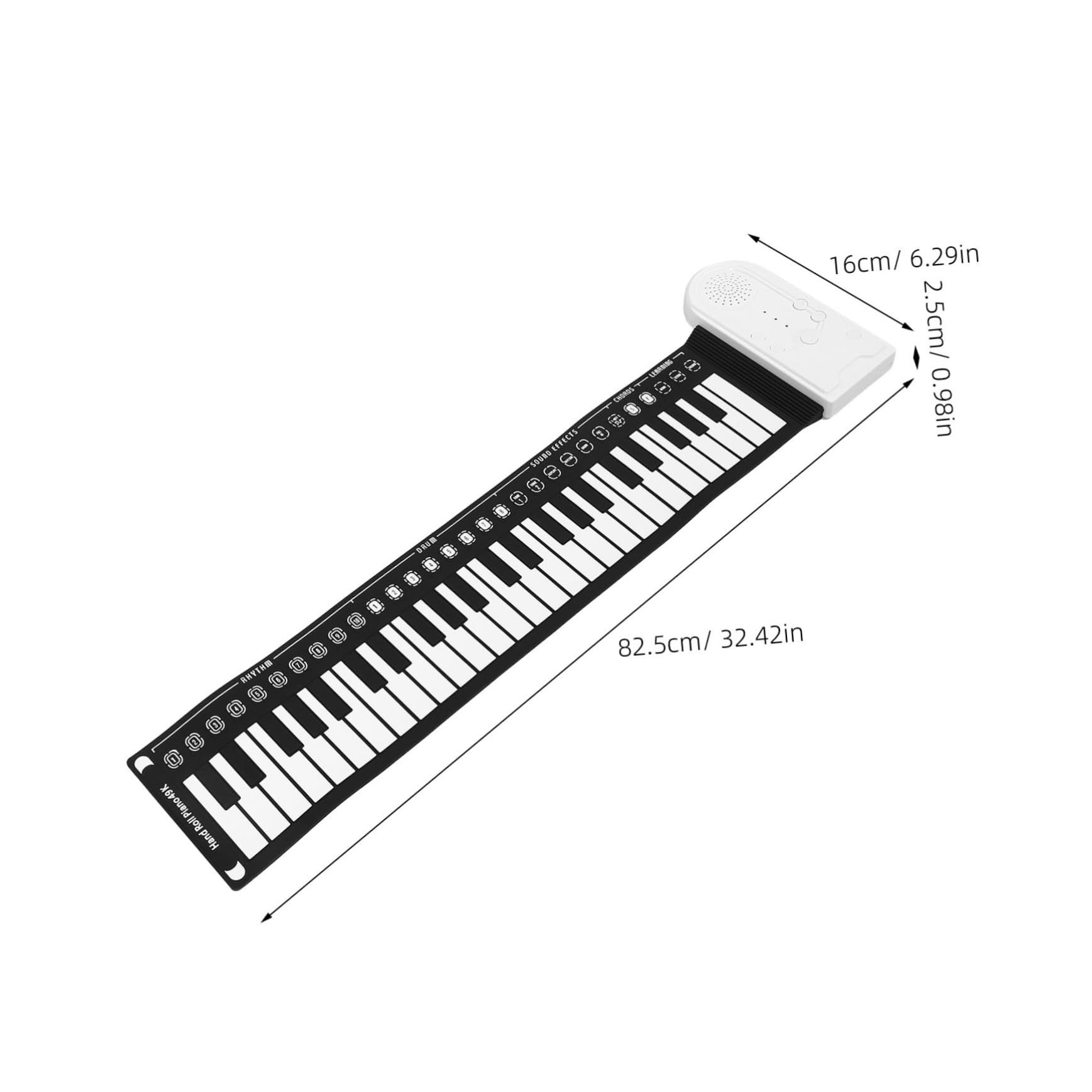 Cabilock Teclado De Piano Para Principiantes Teclado Musical Flexible Plegable