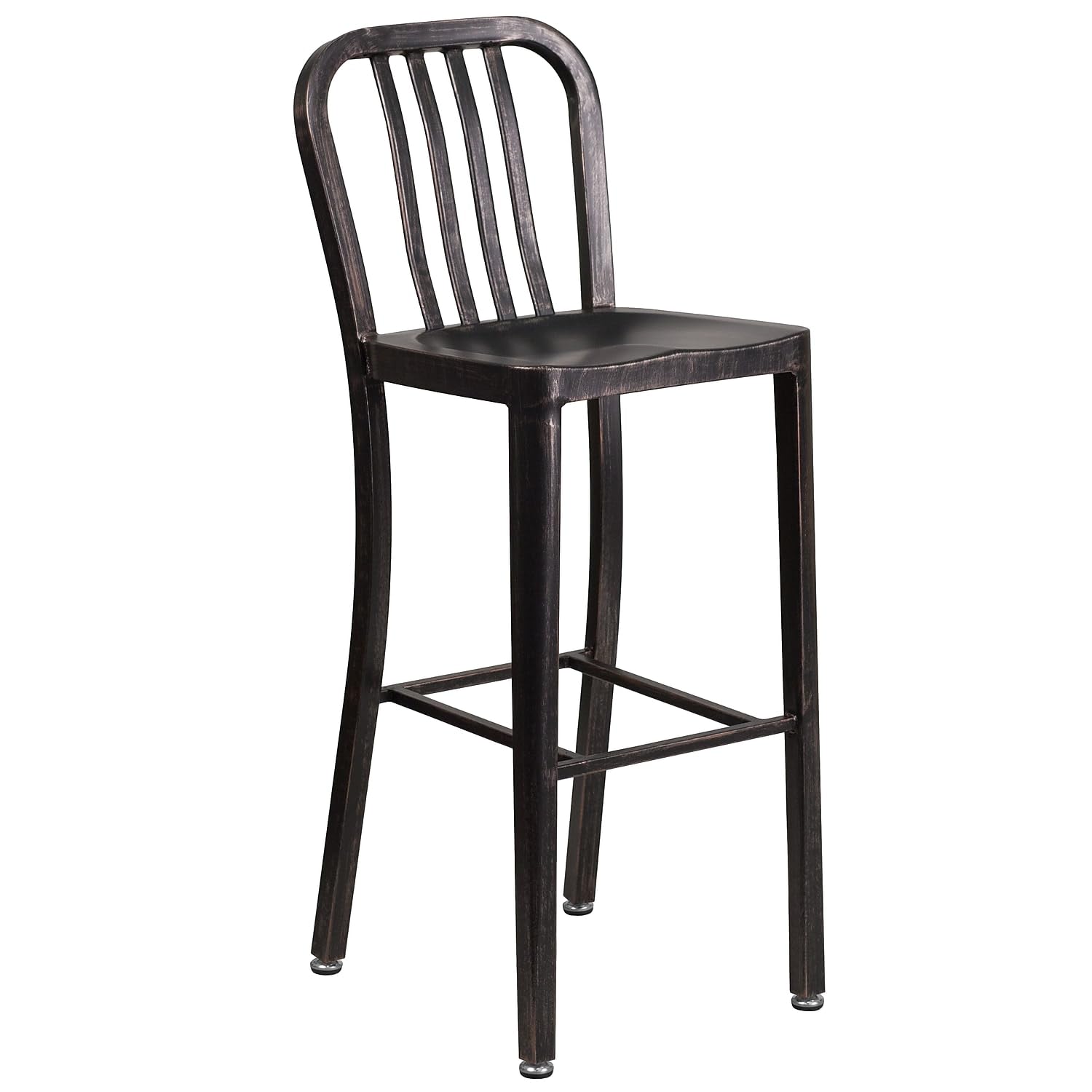 Flash Furniture Black-antique Gold / 1 Pack / Barstool Stools & Bar Chairs