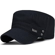 男士军校学员帽平顶报童帽