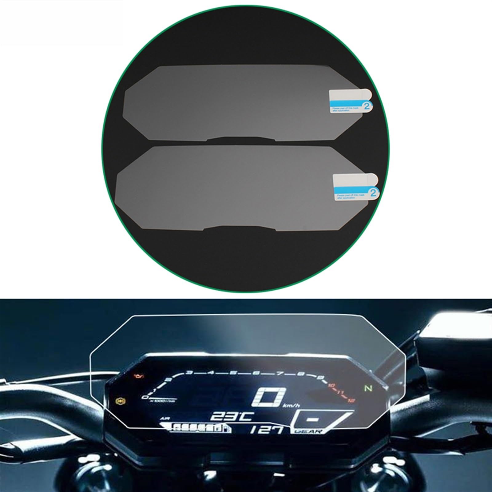 Film de protection contre les rayures pour moto Tracer 7 GT 21-22