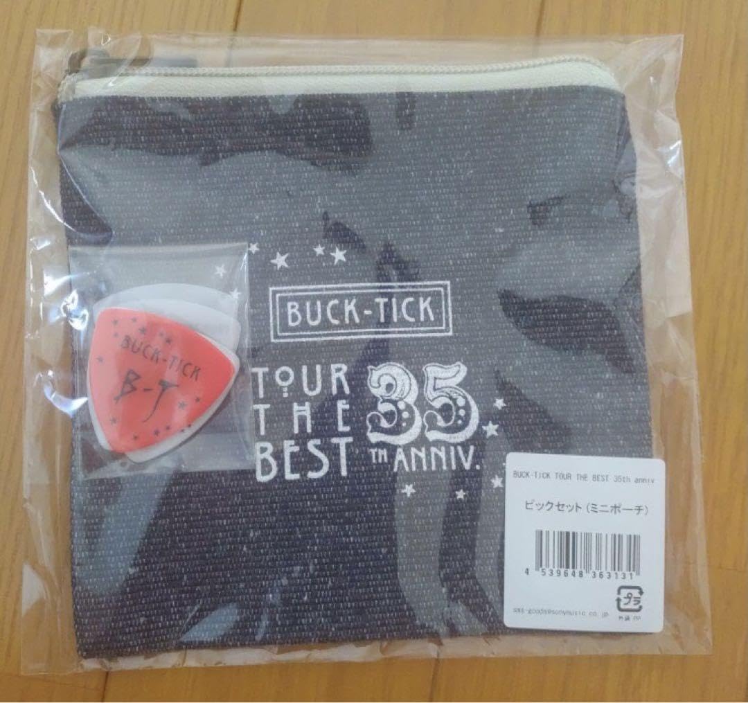 BUCK-TICK  バクチク現象　ミニポーチ　ピックセット Amazon.co.jp: バクチク ピックセット ミニポーチ BUCK-TICK 35