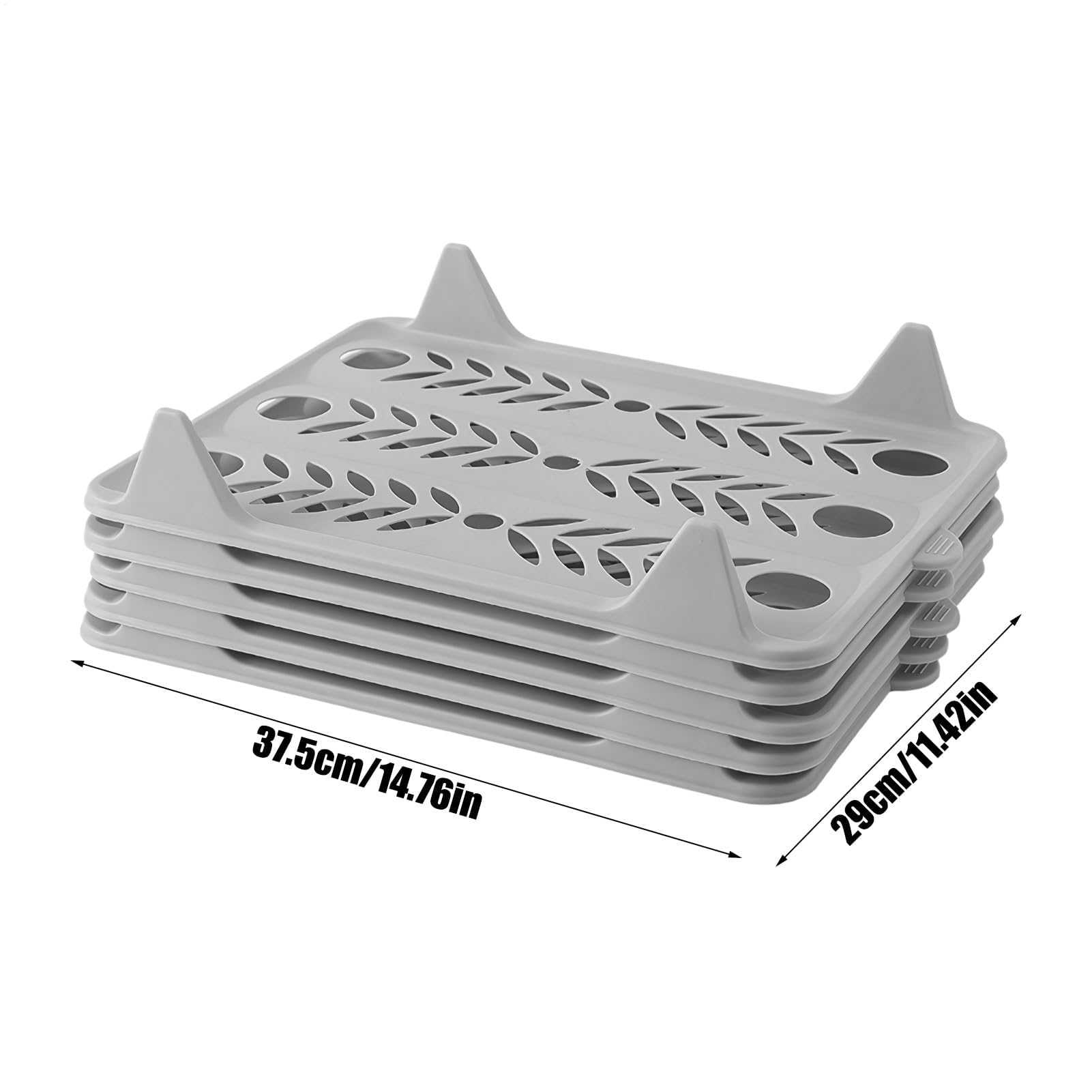 Organizador apilable de camisas, divisor de almacenamiento de ropa apilable entrelazado, divisores plegables para jeans, para el hogar, dormitorio, armario, toallas, jeans, suéteres, camisetas