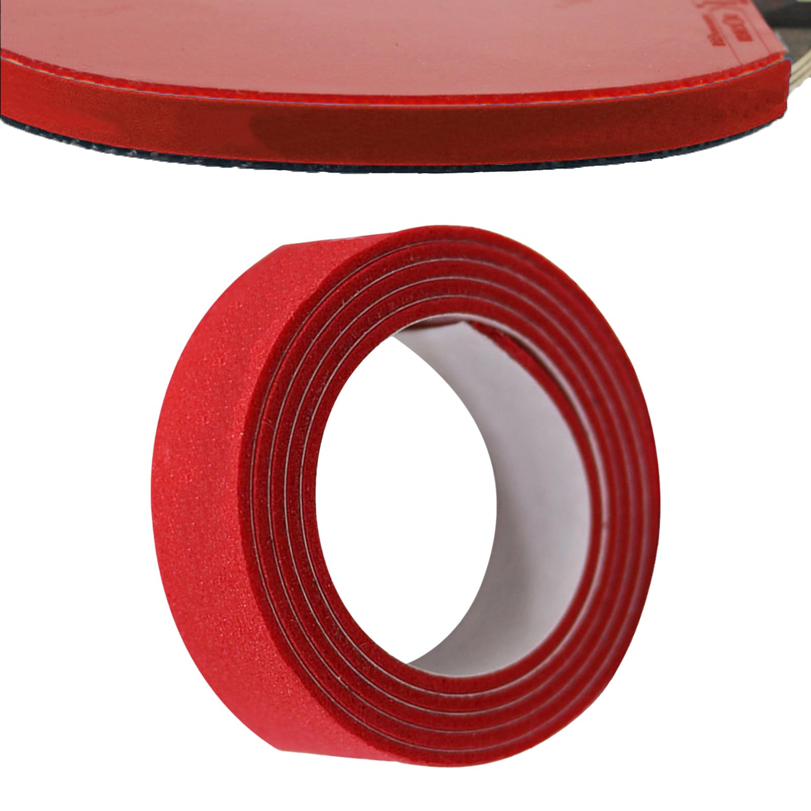 Sollee 2pack Cinta de Cantos para Pong Cinta de Cantos para Palas de Tenis de Mesa Cinta de Cantos para Raquetas de Tenis de Mesa Cinta de Cantos para Palas de Tenis de Mesa para Raquetas de Paddle