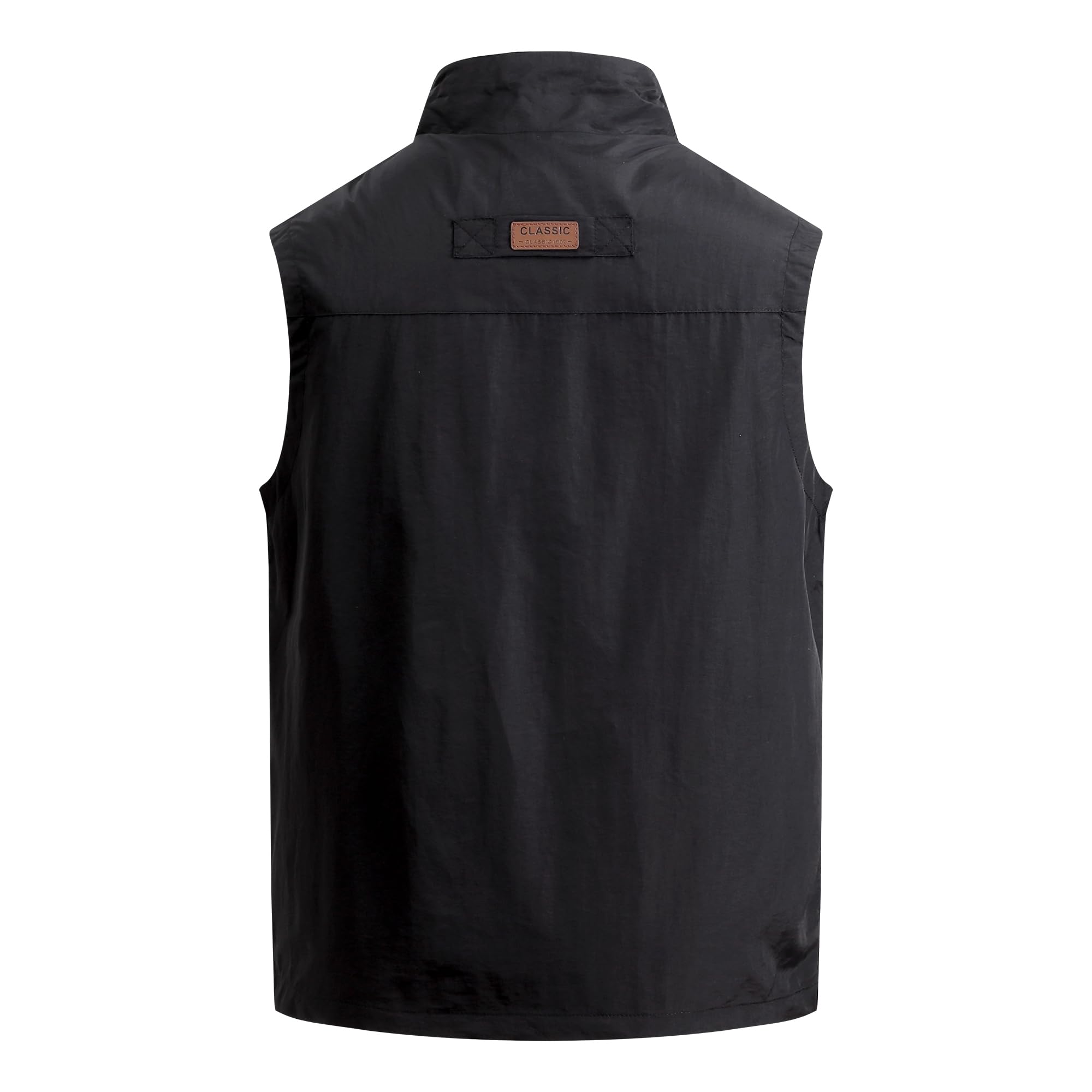 Herren Outdoor Weste Atmungsaktiv Anglerweste Sommer Schnelltrocknend Weste Vielen Taschen Weste Freizeit Ärmellos Jacke Camping Safari Fotografie Weste
