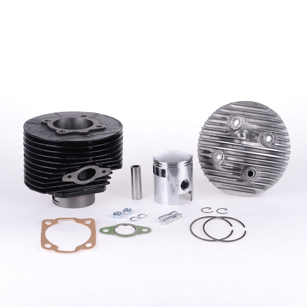 Zylinderkit DR KT00015 133ccm AC, Graugusszylinder für PK 125 VMX5T - Schaltgetriebe | PK 125 XL VMX6T | PK 125 XL2 VMX6T | Primavera 125 VMA2T - 2 Takt