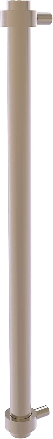 Allied Brass 402-RP 18 Inch Refrigerator Appliance Pull, Matte Gray
