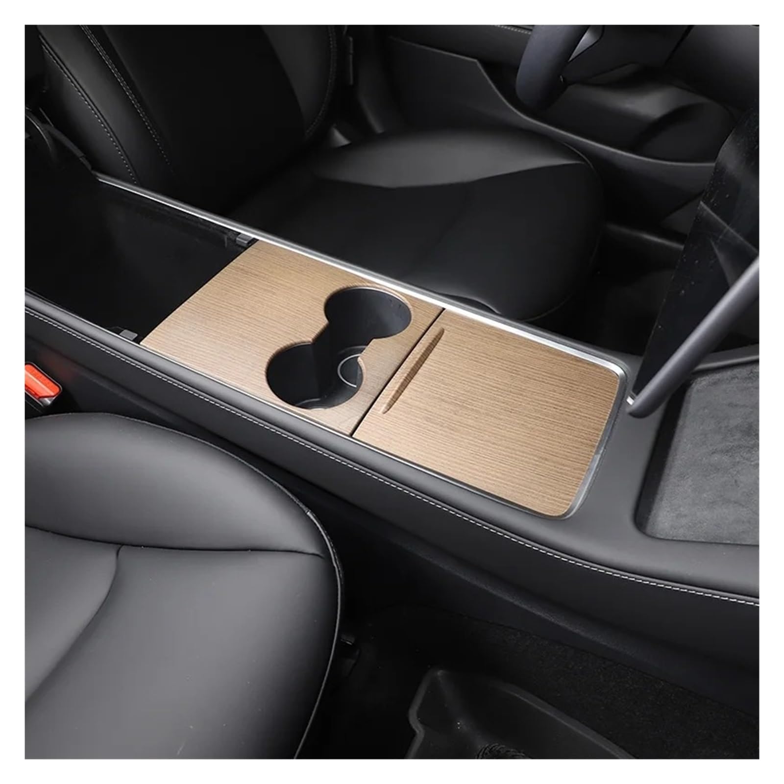 ABS Auto Center Konsole Getriebe Panel Dekorative Abdeckung Für Tesla Für Modell Für 3/Y 2021-23 Innen Änderung Zubehör Car Trim Interior Strips