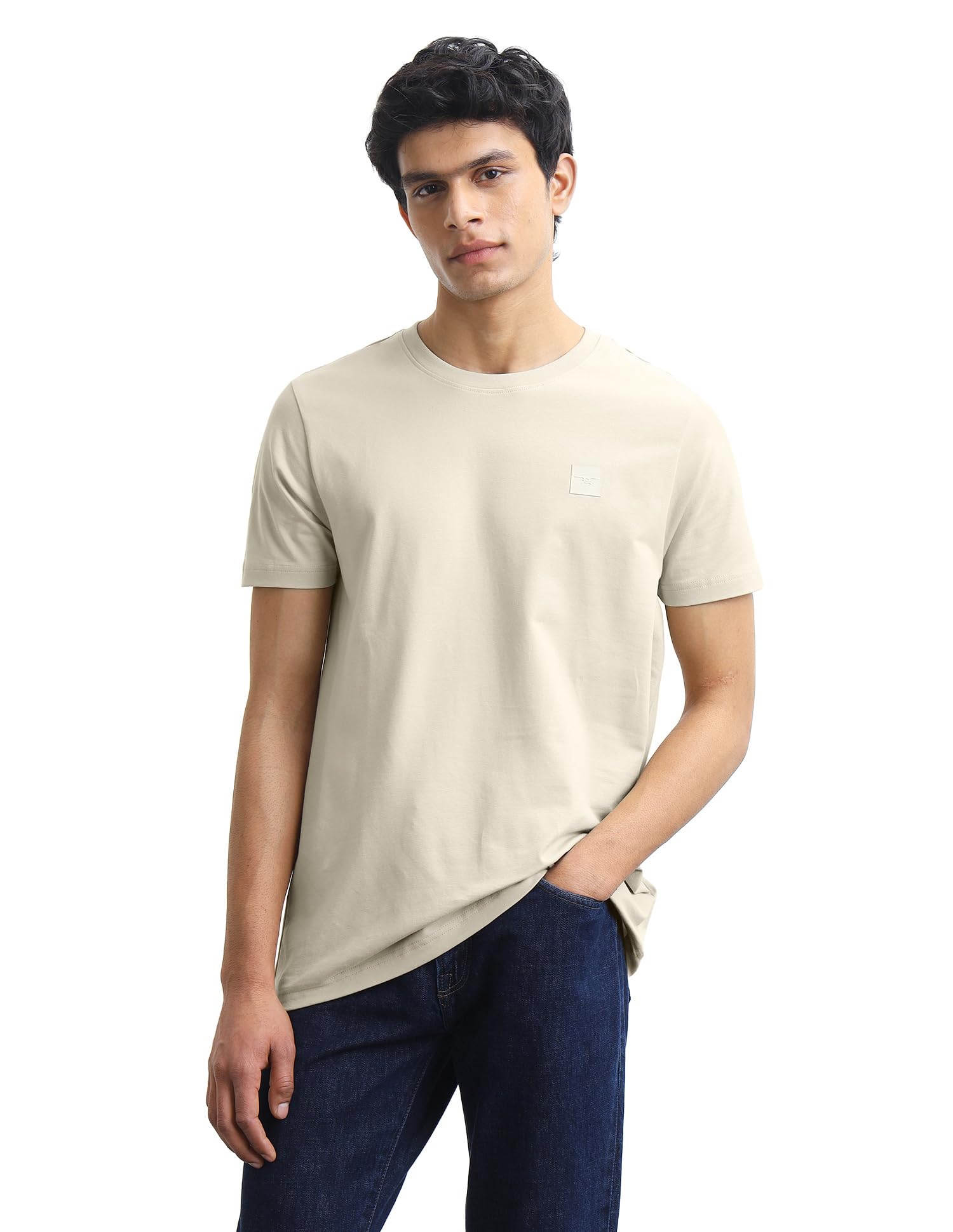 flying machine Men's Regular Fit T-Shirt | Solid | Tshirt for Man-picture-24
