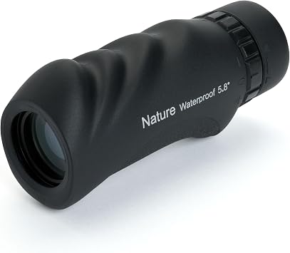 Celestron Monocular Nature 10x25 Monocular Nature Monocular 10x 25mm Nitrogen Filled Waterproof BaK-4 Prism Live Sports Game Bird Watching 71210