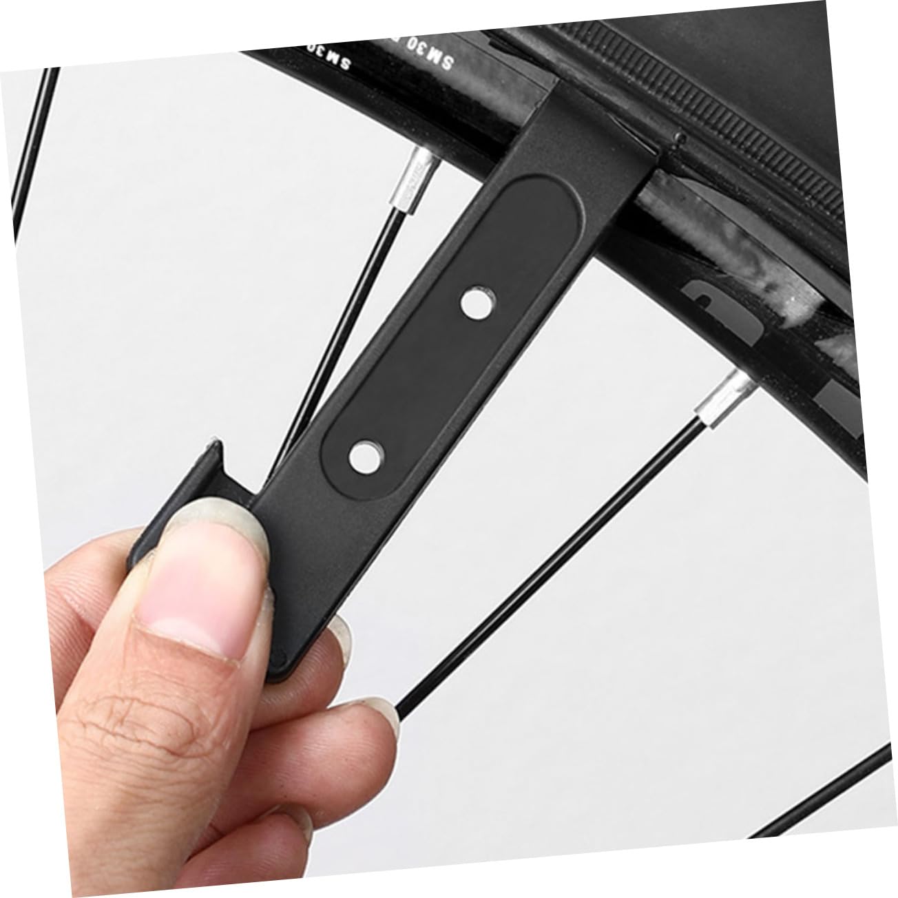 SUPVOX 1pc Detachable Pry Tire Stick Lightweight Repairing Tool for Easy Tire Changes Space-Saving Design Material Accessory for Cyclists Black